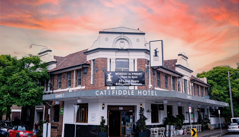 Cat and Fiddle Hotel Balmain