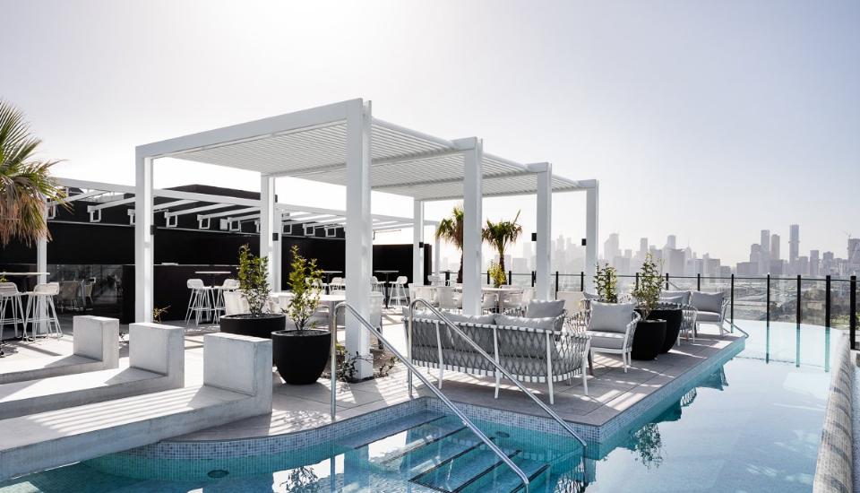 The Saba Rooftop in Port Melbourne